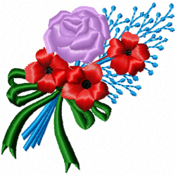 Flowers Embroidery Design 2 Flowers Embroidery Design 2